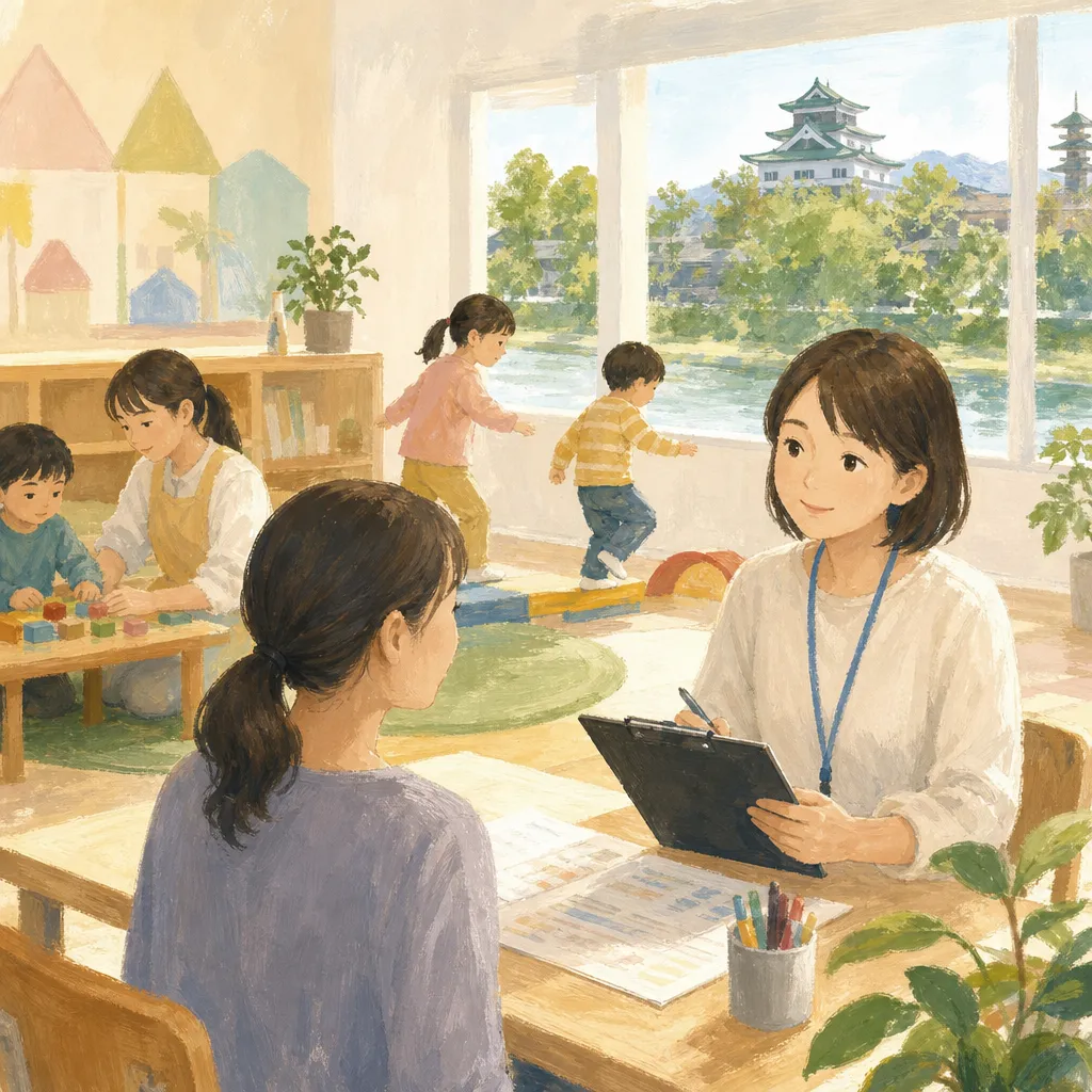 京都市伏見区の放デイ求人、記録と保護者連携