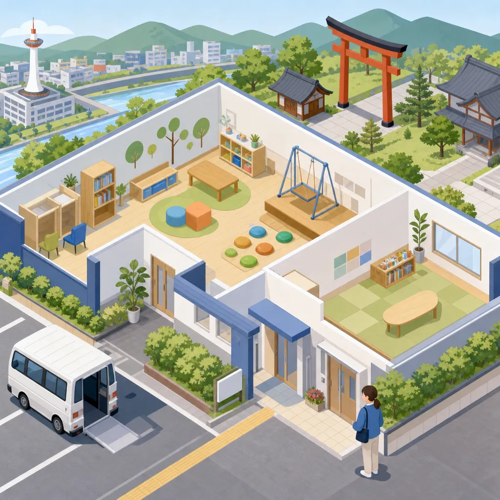 京都市伏見区、竹田・城南宮の放デイ採用